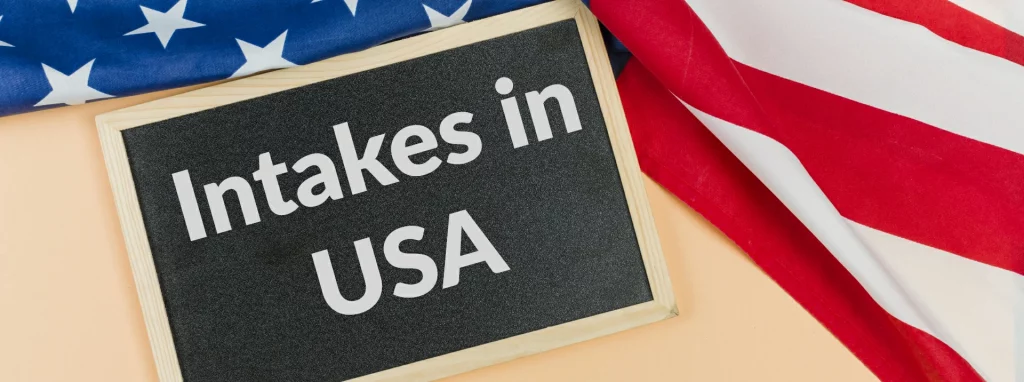 Intakes in the USA