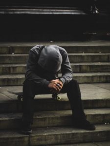 Student facing stress