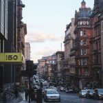 Glasgow city in UK