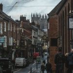 City on a cloudy day