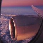Stories 9 Window view from flight