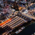 Stories 7 Melbourne city in Australia at night