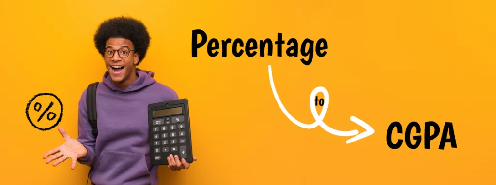 Percentage to CGPA
