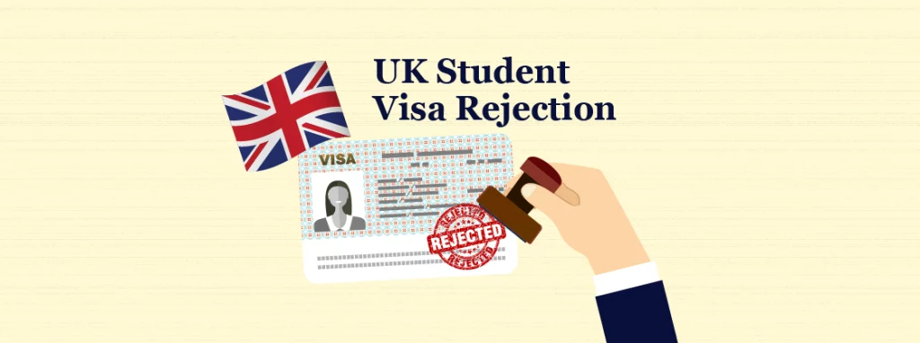UK student visa rejection