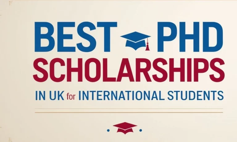 Best PhD Scholarships in UK for International Students – 2025 Guide