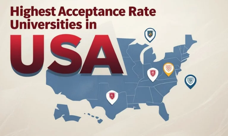 Top Highest Acceptance Rate Universities in USA (2025-2026) 6 Top Highest Acceptance Rate Universities in USA (2025-2026)