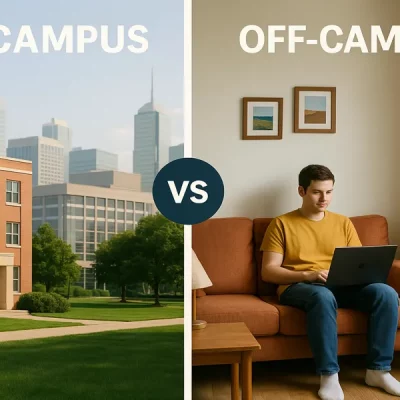 On-Campus vs Off-Campus Accommodation