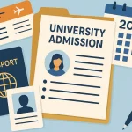 Required documents admission abroad