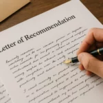 Letters of Recommendation