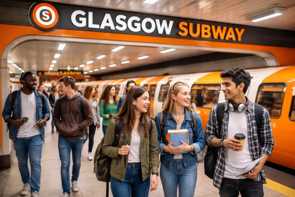 Subway in Glasgow