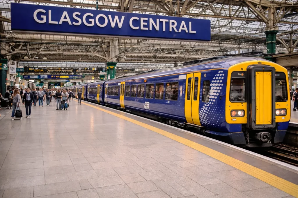 Train in Glasgow