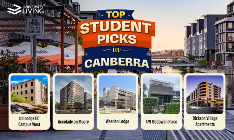Top 7 Student Properties in Canberra You’ll Love Living In