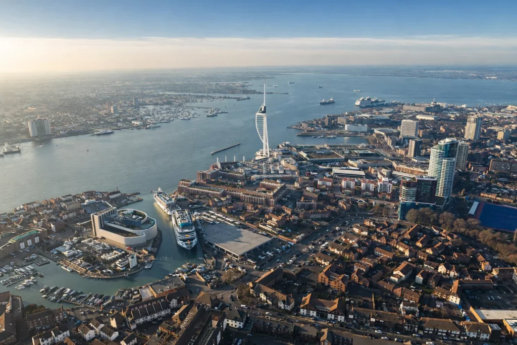 View of Southampton City